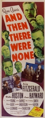 And Then There Were None movie posters (1945) wood print
