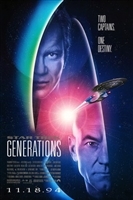 Star Trek: Generations movie posters (1994) t-shirt #3357996