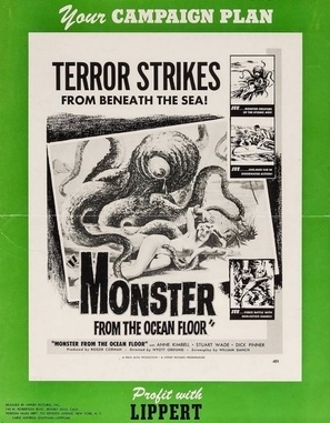 Monster from the Ocean Floor movie posters (1954) mug