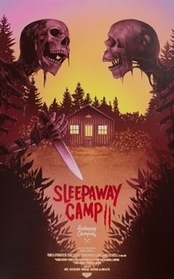 Sleepaway Camp II: Unhappy Campers movie posters (1988) metal framed poster