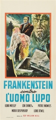 Frankenstein Meets the Wolf Man movie posters (1943) Tank Top