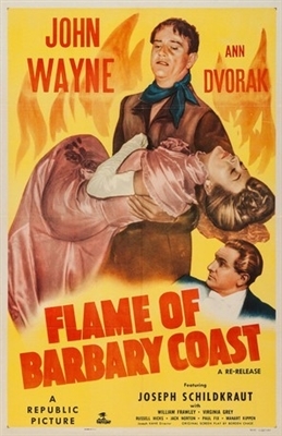 Flame of Barbary Coast movie posters (1945) poster