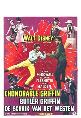 The Adventures of Bullwhip Griffin movie posters (1967) canvas poster