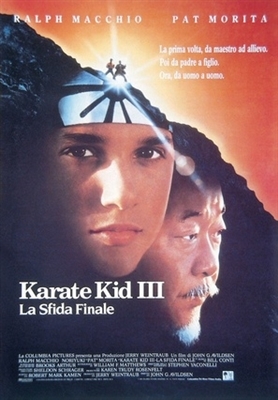 The Karate Kid, Part III movie posters (1989) wooden framed poster
