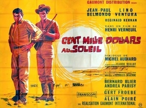 Cent mille dollars au soleil movie posters (1964) Stickers MOV_1695978