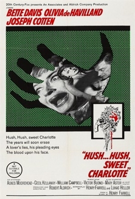 Hush... Hush, Sweet Charlotte movie posters (1964) poster with hanger