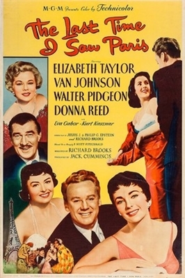 The Last Time I Saw Paris movie posters (1954) poster