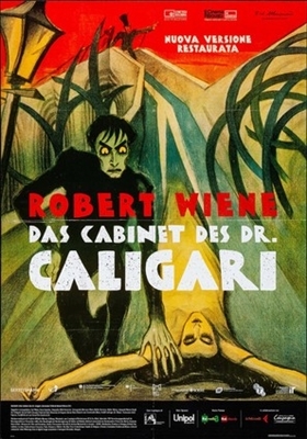 Das Cabinet des Dr. Caligari. movie posters (1920) wooden framed poster