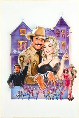 The Best Little Whorehouse in Texas movie posters (1982) poster with hanger