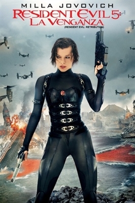 Resident Evil: Retribution movie posters (2012) canvas poster