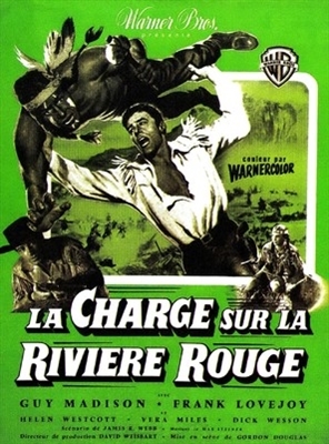 The Charge at Feather River movie posters (1953) pillow