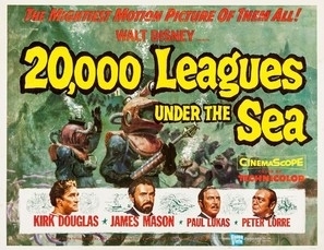 20000 Leagues Under the Sea movie posters (1954) Longsleeve T-shirt