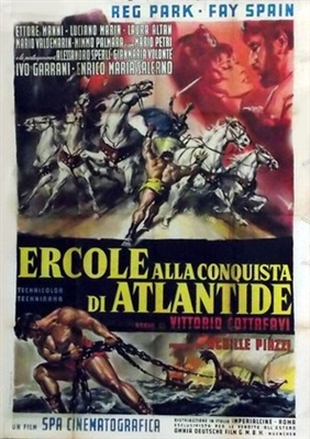 Ercole alla conquista di Atlantide movie posters (1961) Longsleeve T-shirt
