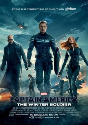 Captain America: The Winter Soldier movie posters (2014) mouse pad