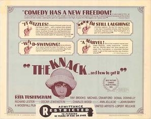 The Knack ...and How to Get It movie posters (1965) metal framed poster