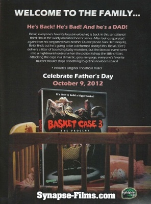 Basket Case 3: The Progeny movie poster (1992) metal framed poster