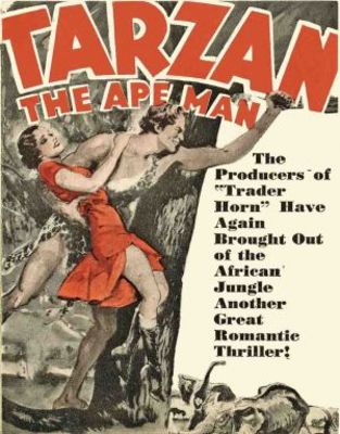 Tarzan the Ape Man movie poster (1932) poster with hanger