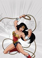 Wonder Woman movie poster (2009) Longsleeve T-shirt #672431