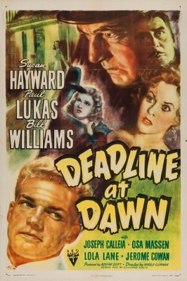 Deadline at Dawn movie poster (1946) wooden framed poster
