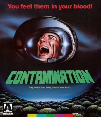 Contamination movie poster (1980) poster with hanger