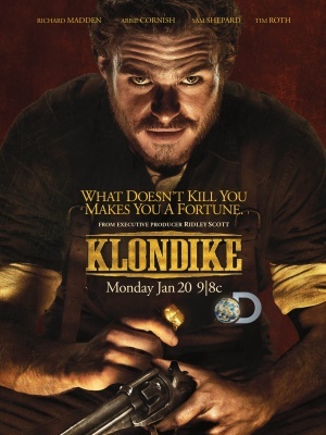 Klondike movie poster (2014) pillow