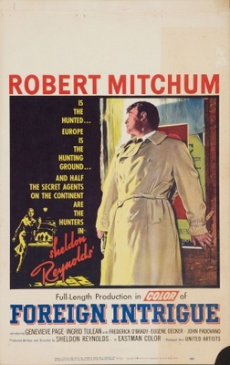 Foreign Intrigue movie poster (1956) sweatshirt