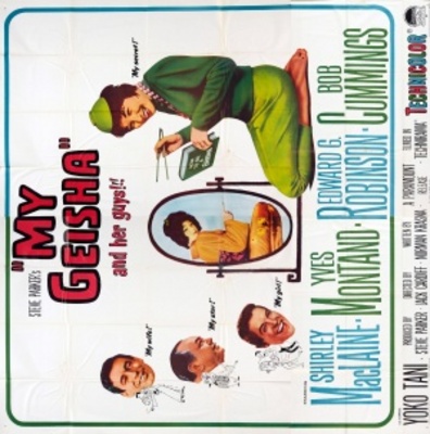 My Geisha movie poster (1962) poster with hanger