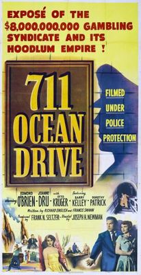711 Ocean Drive movie poster (1950) Longsleeve T-shirt