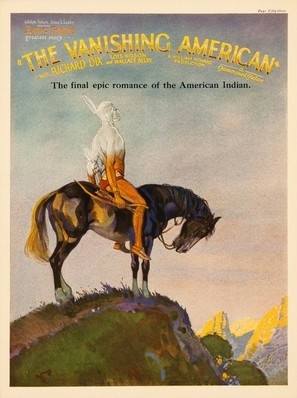The Vanishing American movie posters (1925) metal framed poster
