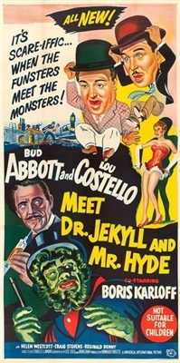 Abbott and Costello Meet Dr. Jekyll and Mr. Hyde movie posters (1953) pillow