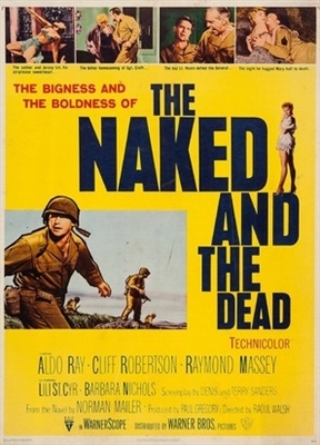 The Naked and the Dead movie posters (1958) wooden framed poster