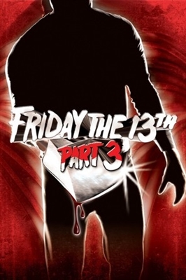 Friday the 13th Part III movie posters (1982) pillow