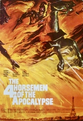 The Four Horsemen of the Apocalypse movie posters (1962) metal framed poster