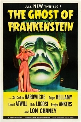 The Ghost of Frankenstein movie posters (1942) canvas poster