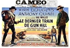 Last Train from Gun Hill movie posters (1959) wood print