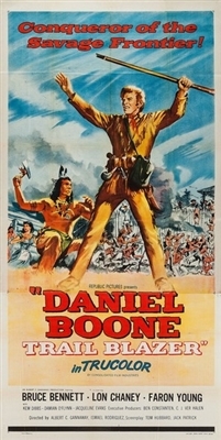 Daniel Boone, Trail Blazer movie posters (1956) poster