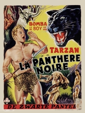 Bomba on Panther Island movie posters (1949) canvas poster