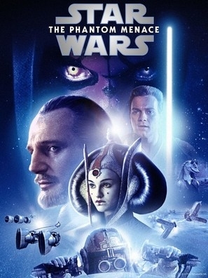 Star Wars: Episode I - The Phantom Menace movie posters (1999) metal framed poster