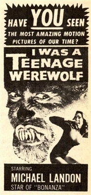 I Was a Teenage Werewolf movie posters (1957) poster