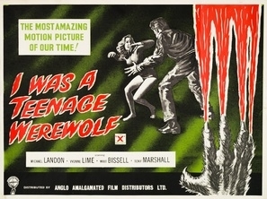 I Was a Teenage Werewolf movie posters (1957) mouse pad