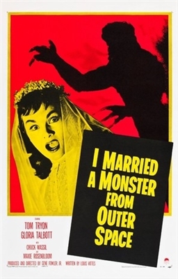 I Married a Monster from Outer Space movie posters (1958) t-shirt