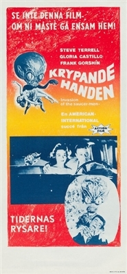 Invasion of the Saucer Men movie posters (1957) sweatshirt