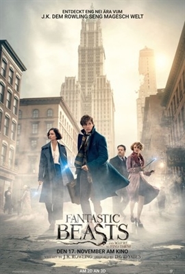 Fantastic Beasts and Where to Find Them movie posters (2016) t-shirt