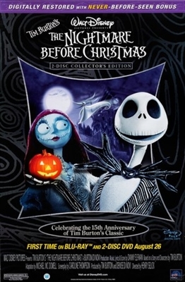The Nightmare Before Christmas movie posters (1993) pillow