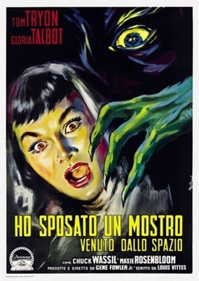 I Married a Monster from Outer Space movie posters (1958) canvas poster
