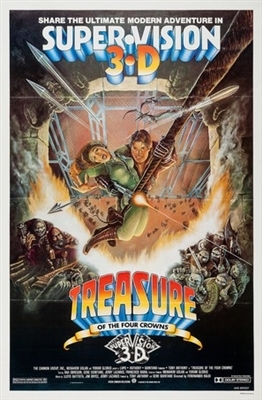 El tesoro de las cuatro coronas movie posters (1983) metal framed poster