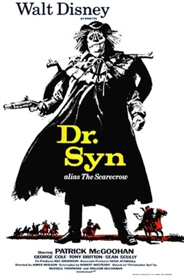 Dr. Syn, Alias the Scarecrow movie posters (1963) hoodie
