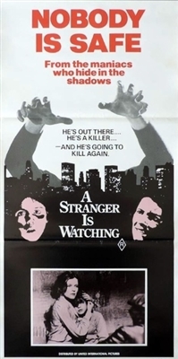 A Stranger Is Watching movie posters (1982) pillow