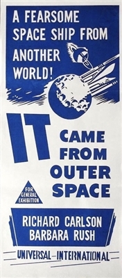 It Came from Outer Space movie posters (1953) pillow