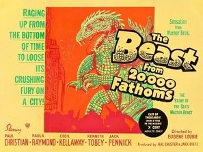 The Beast from 20,000 Fathoms movie posters (1953) mouse pad